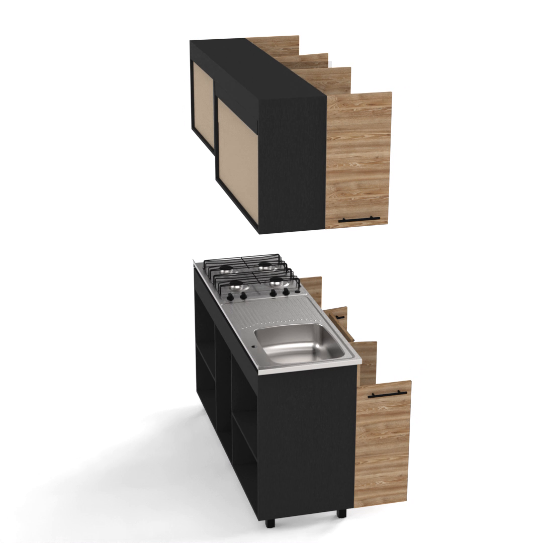 Luna Integral Kitchen, Includes Mesón Izquierdo