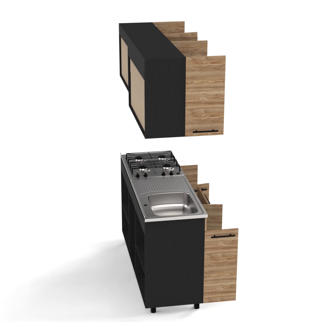 Luna Integral Kitchen, Includes Mesón Izquierdo