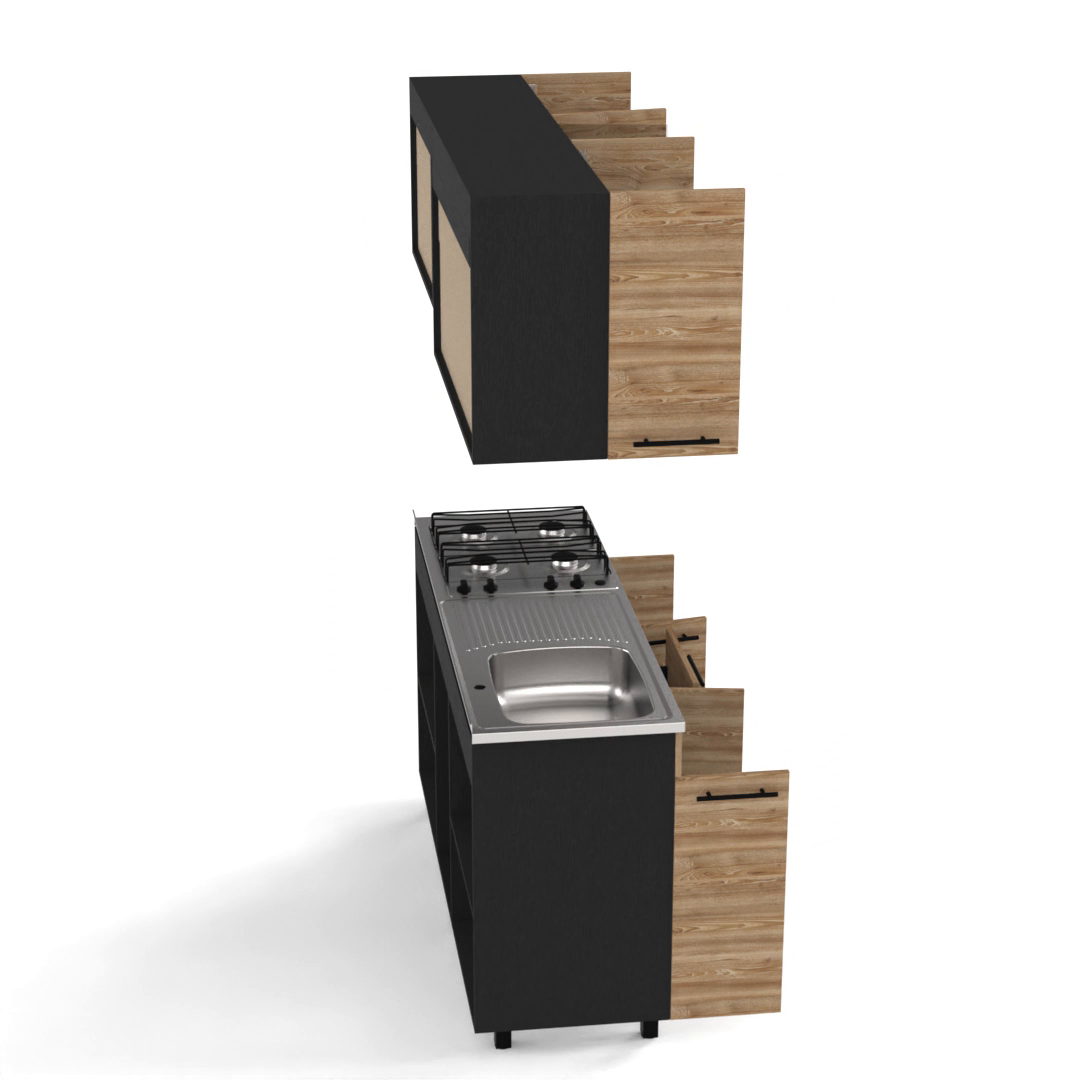 Luna Integral Kitchen, Includes Mesón Izquierdo