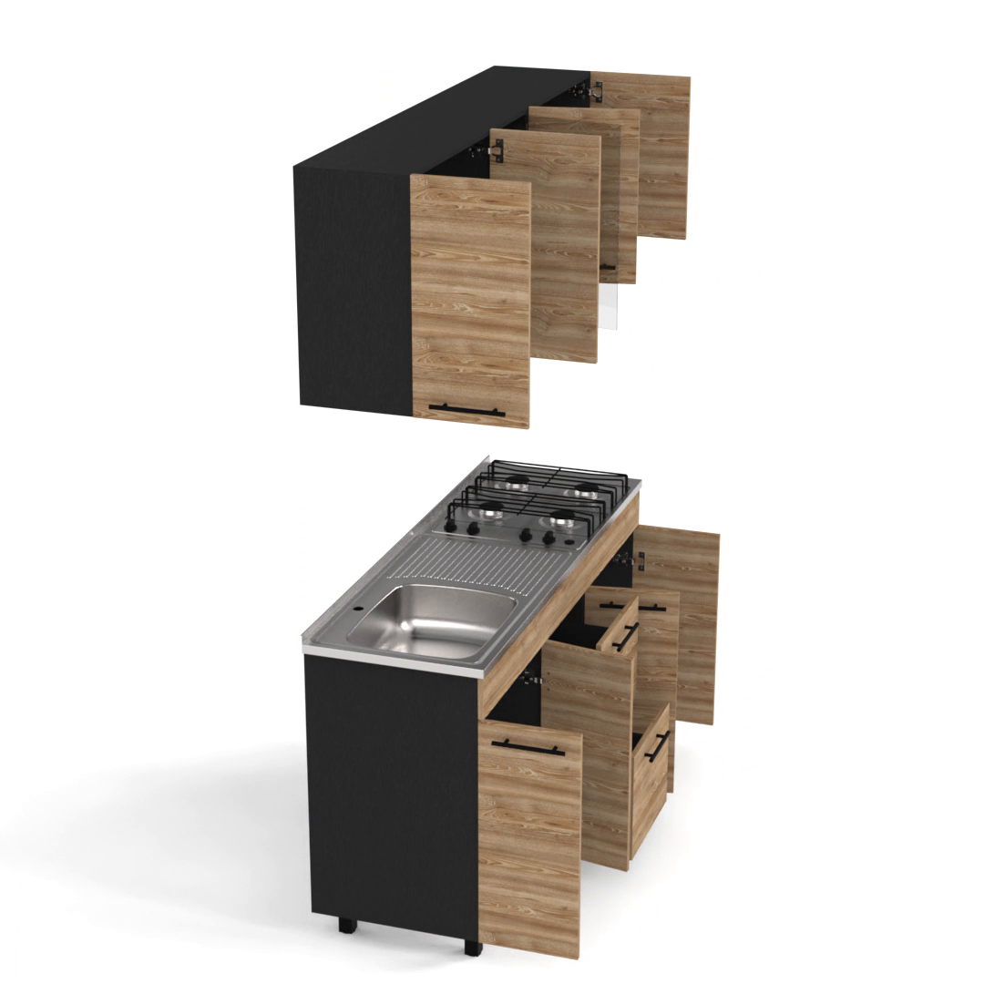 Luna Integral Kitchen, Includes Mesón Izquierdo