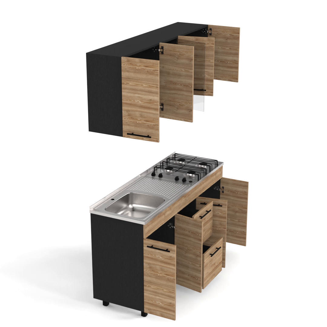 Luna Integral Kitchen, Includes Mesón Izquierdo