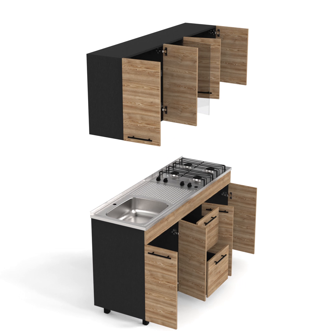 Luna Integral Kitchen, Includes Mesón Izquierdo