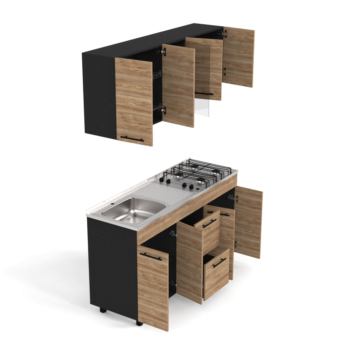 Luna Integral Kitchen, Includes Mesón Izquierdo