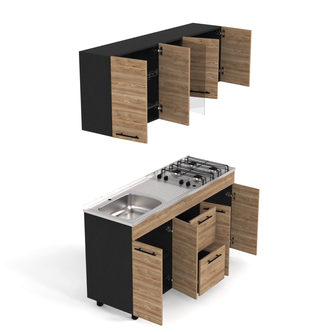Luna Integral Kitchen, Includes Mesón Izquierdo