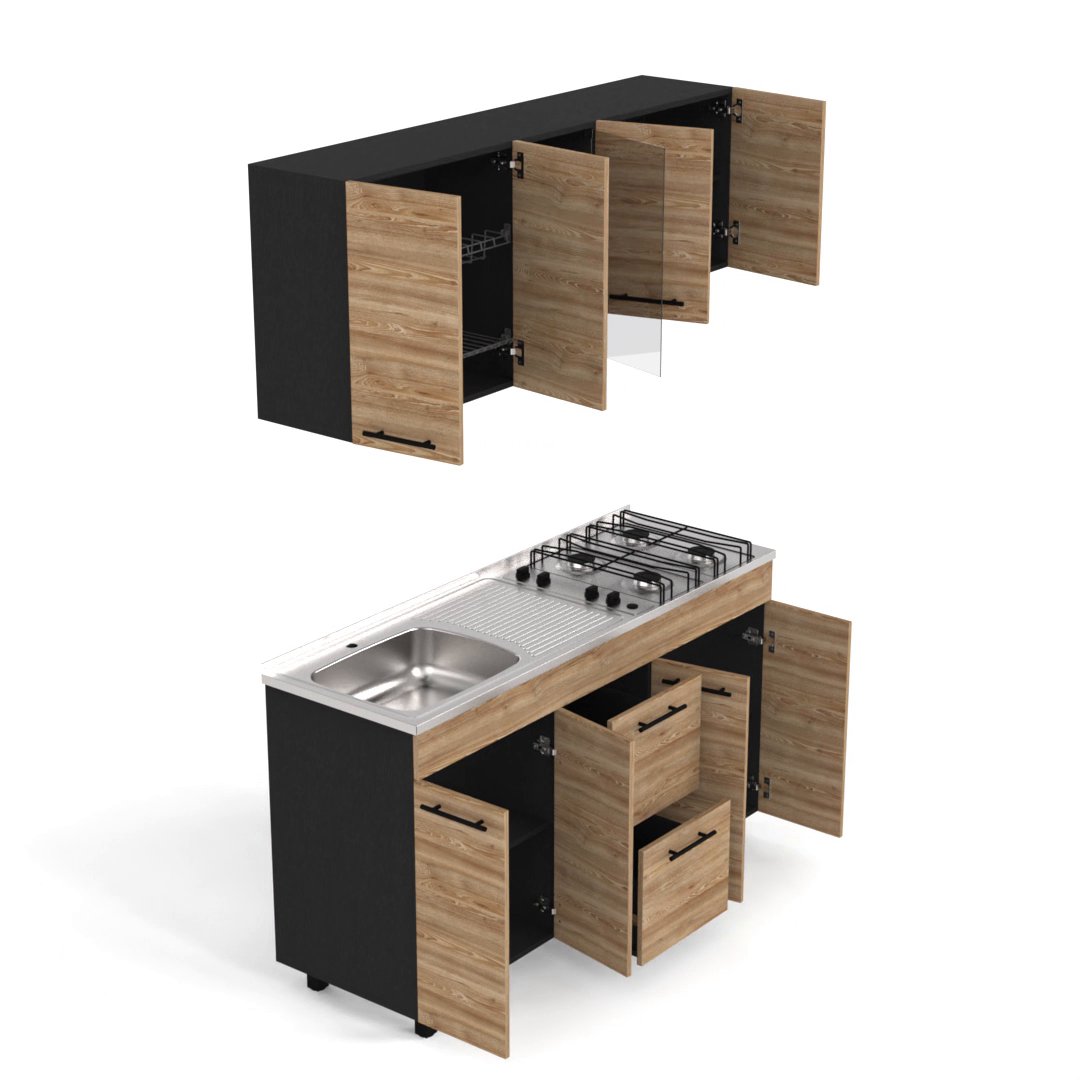 Luna Integral Kitchen, Includes Mesón Izquierdo
