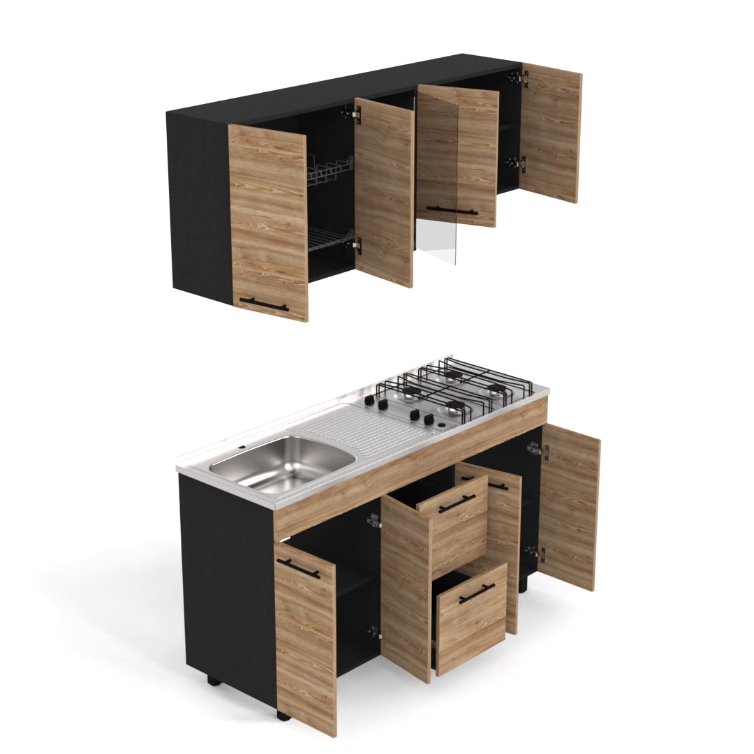 Luna Integral Kitchen, Includes Mesón Izquierdo