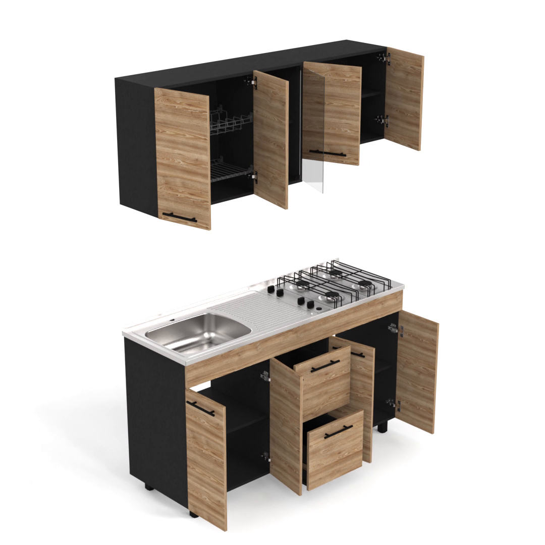 Luna Integral Kitchen, Includes Mesón Izquierdo