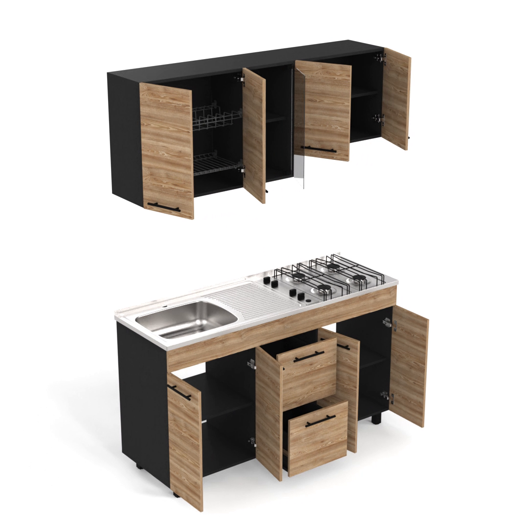 Luna Integral Kitchen, Includes Mesón Izquierdo