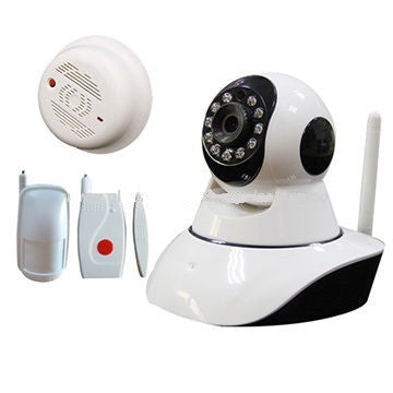 CAMARA IP Y ALARMA PTZ ONVIF WIRELESS 1Mega Pixels