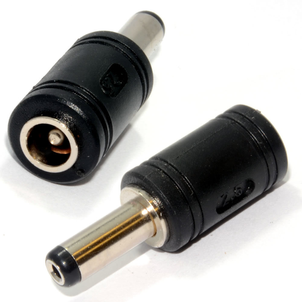 ADAPTADOR DC PLUG MALE TO FEMALE