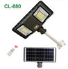 Lampara Solar 300w Doble Con Panel Solar Incorporado + Base De Instalación