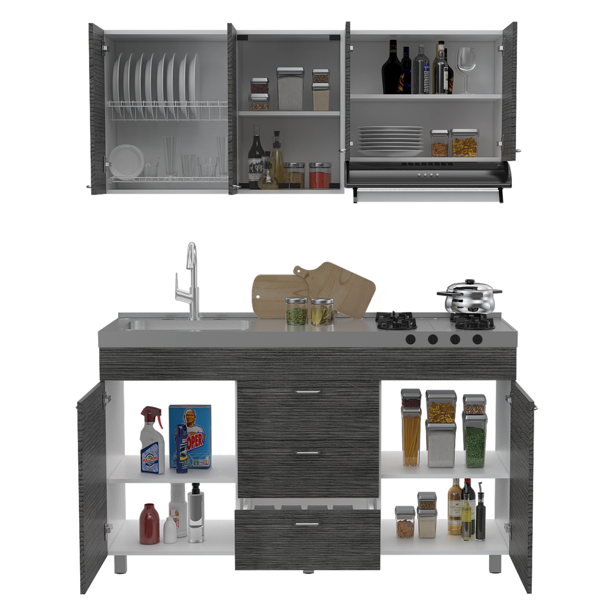 Lumina Integral Kitchen, Includes Left Mesón