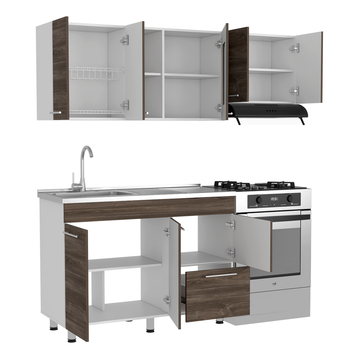 Kira Integral Kitchen, Includes Mesón Izquierdo Hc
