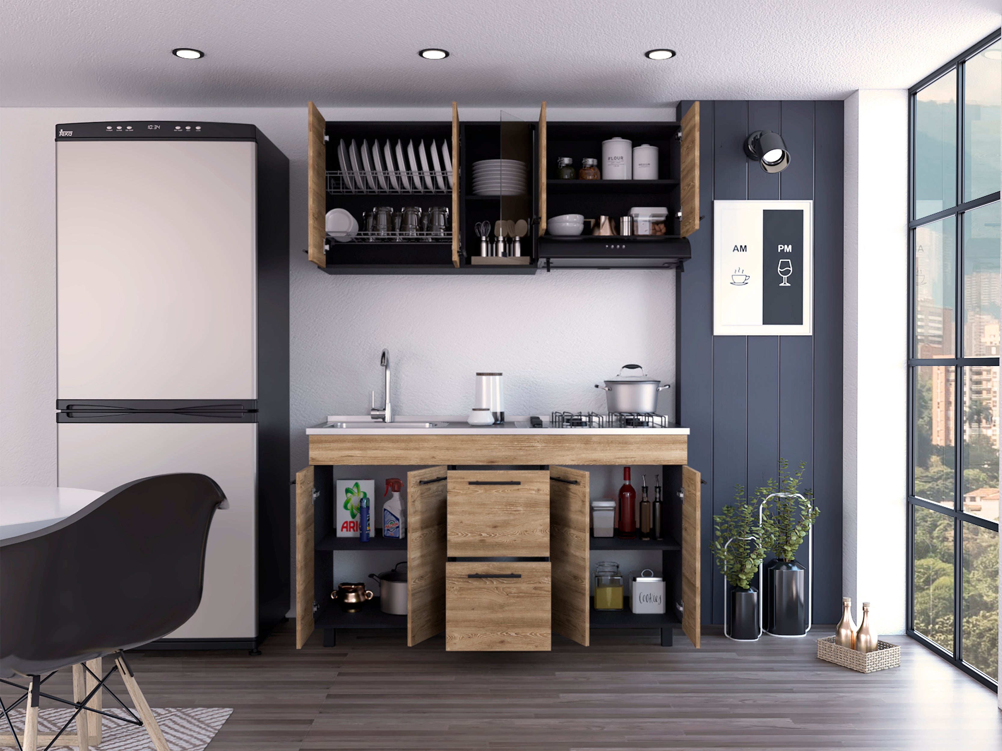 Luna Integral Kitchen, Includes Mesón Izquierdo