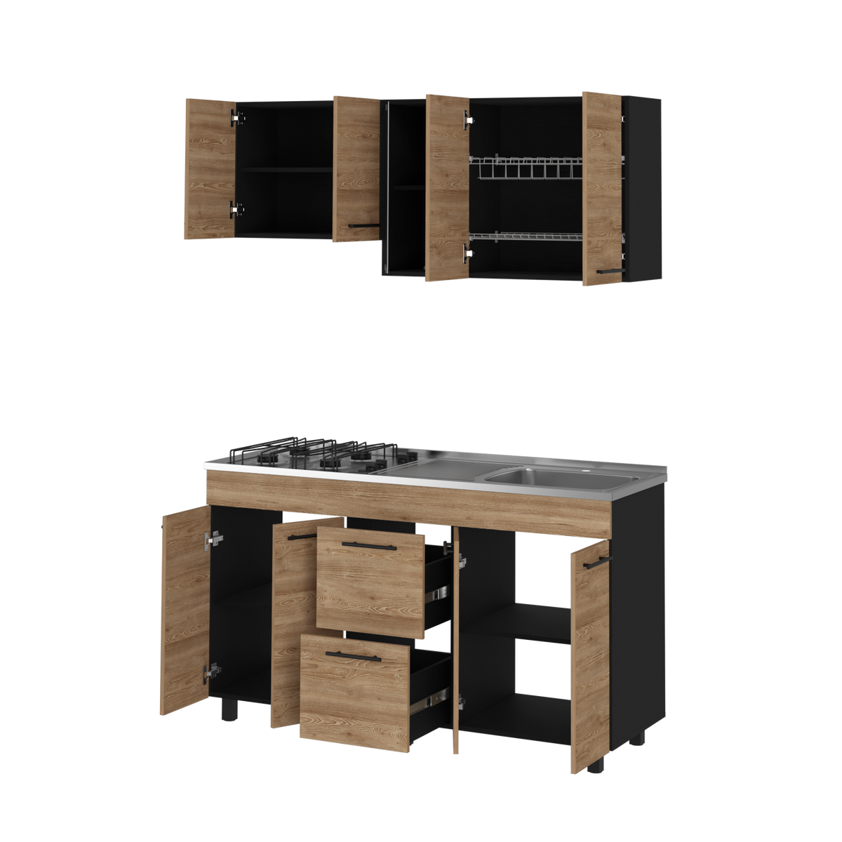 Luna Integral Kitchen, Includes Right Mesón