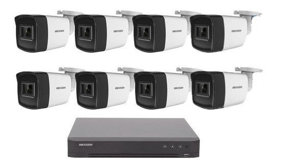 Kit De 8 cámaras 5MP HikVision