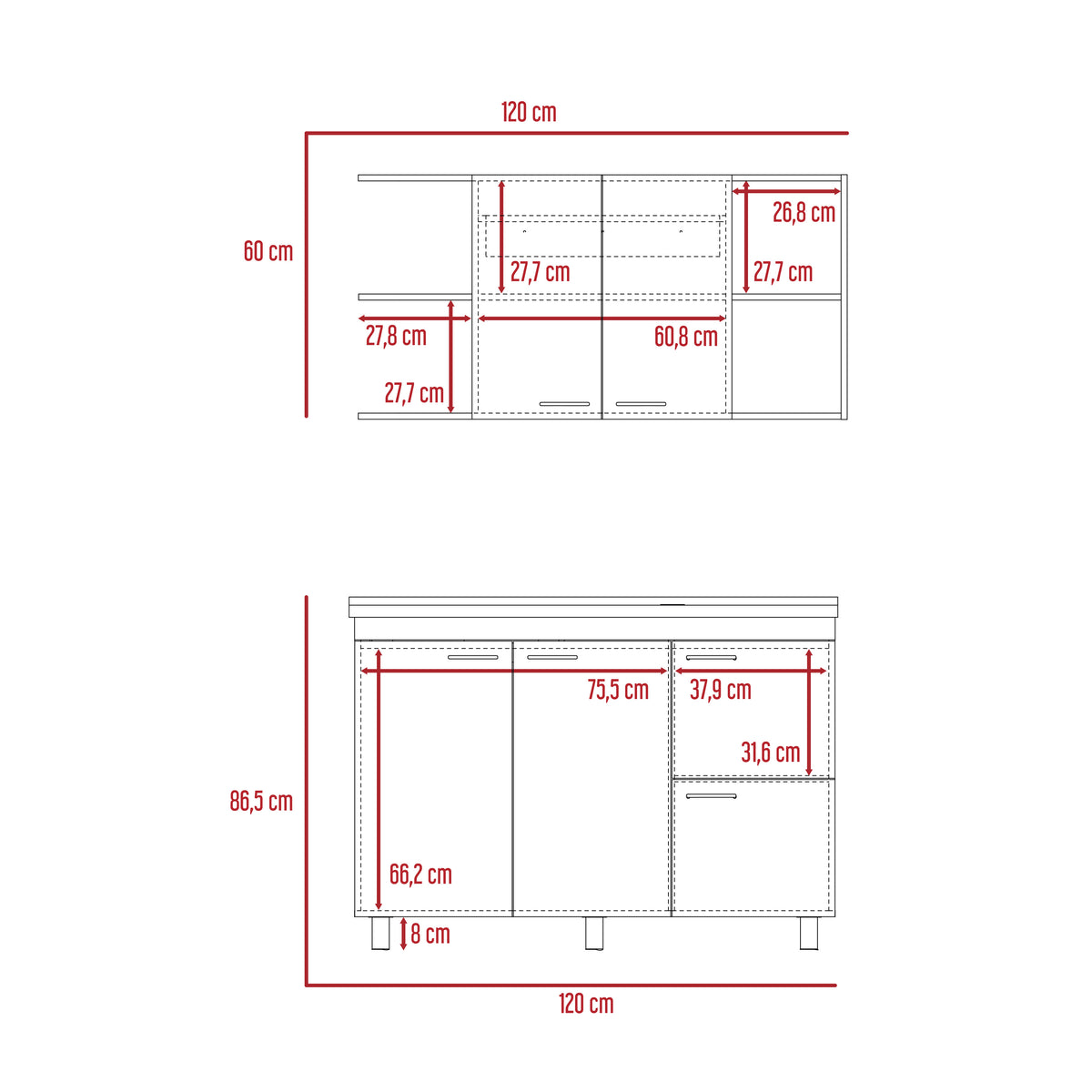 Elica Integral Kitchen Includes Meson To The Right