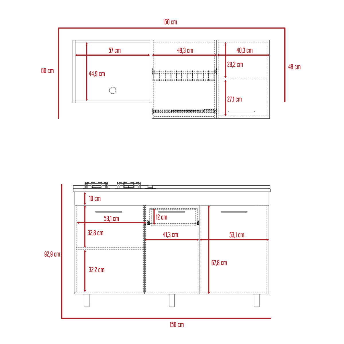 Miro Integral Kitchen Includes Meson To The Right