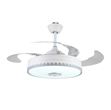 ABANICO DE TECHO 35W 50CM BLANCO MATTE