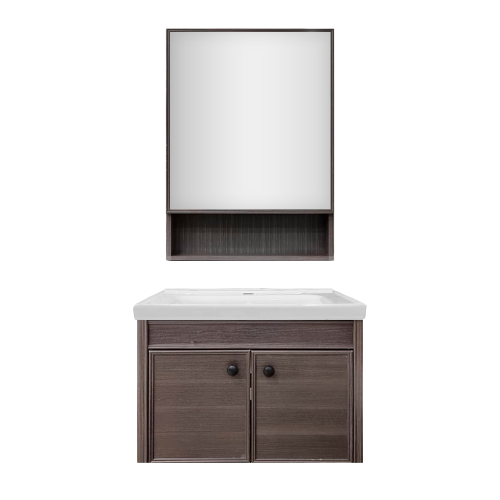 Bathroom Furniture + Aluminum Mirror 60 cm