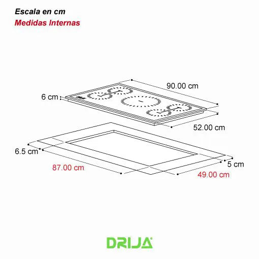 Estufa Eléctrica De Inducción Alemania 90
