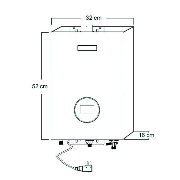 Calentador De Agua a Gas 13L