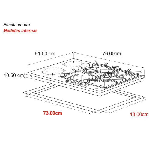 Estufa Dual Sicilia 76