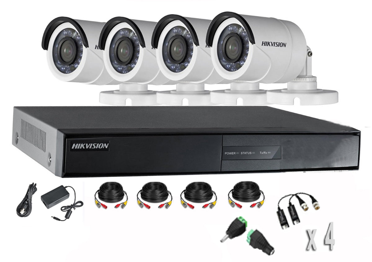 Kit De 4 cámaras 1080P HikVision
