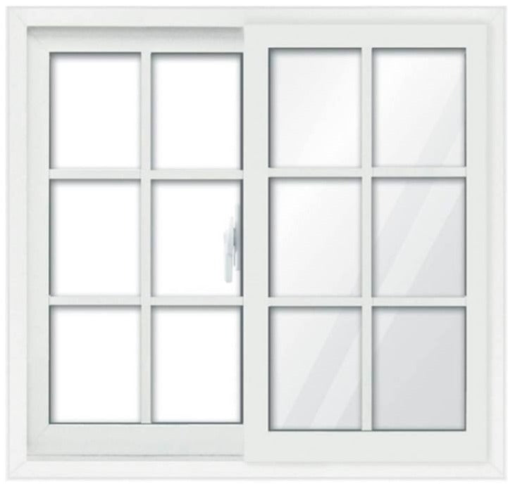 Ventana Francesa De Pvc 120X120 cm