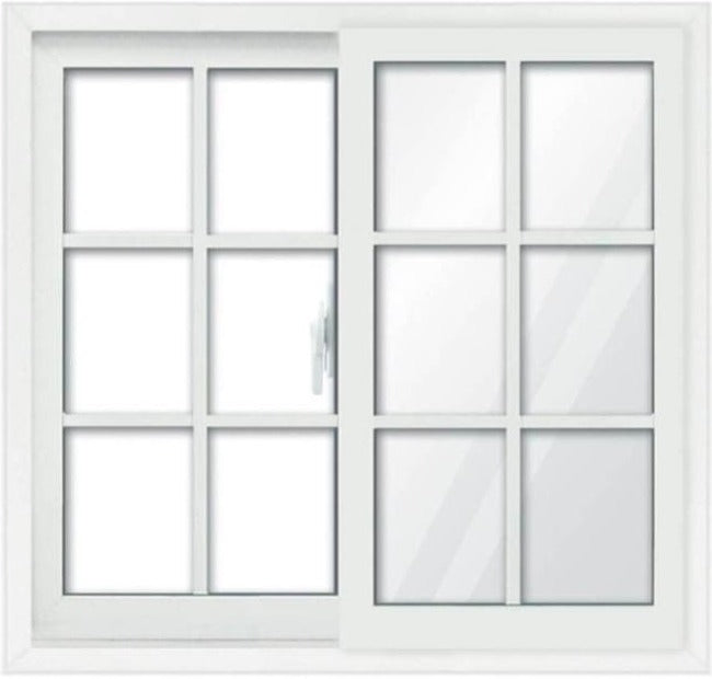 Ventana Francesa De Pvc 90X90 cm