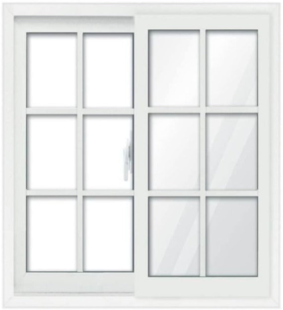 Ventana Francesa De Pvc 90X120 cm