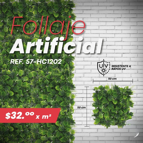 FOLLAJE ARTIFICIAL 50*50CM