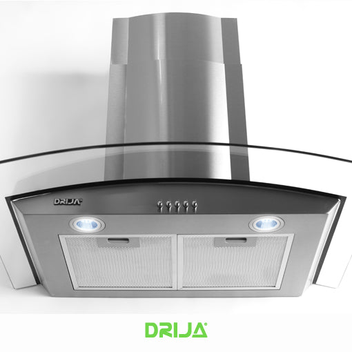 EXTRACTOR DE GRASA TIPO CHIMENEA 76 CM | DRIJA GALAXY 76 | ACERO INOXIDABLE