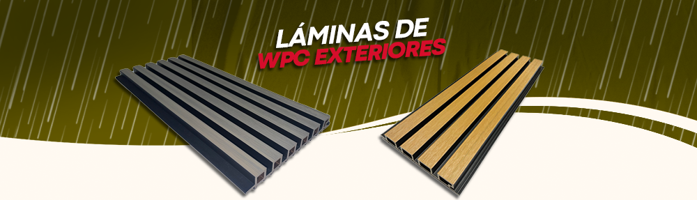 Láminas de WPC Exterior