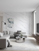 UVPVC MARBLE - CREAM MARBLE WHITE - 1.22MX 2.80MX 4 MMB - GLOSSY