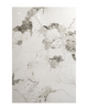 UVPVC MARBLE - CREAM MARBLE WHITE - 1.22MX 2.80MX 4 MMB - GLOSSY