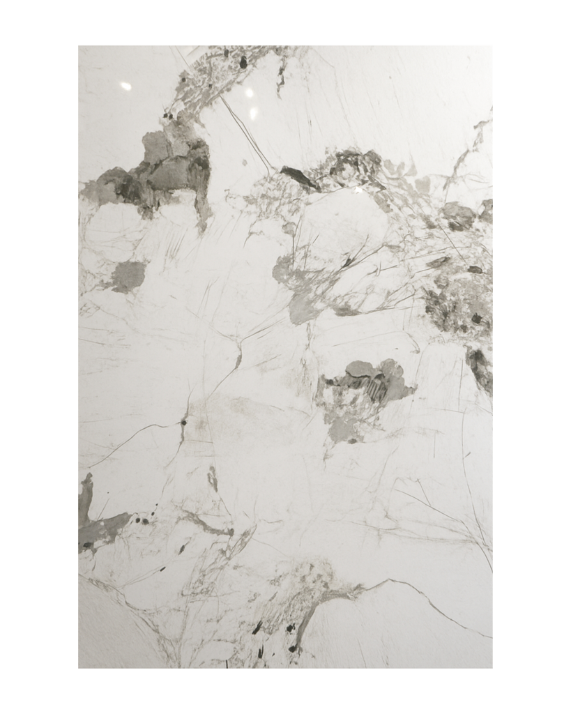 UVPVC MARBLE - CREAM MARBLE WHITE - 1.22MX 2.80MX 4 MMB - GLOSSY