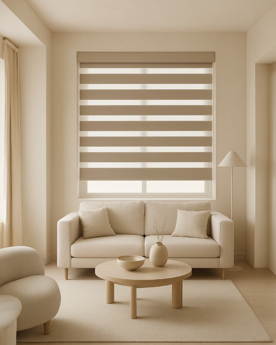 CORTINAS MOTORIZADAS ENROLLABLES ZEBRA - 110CM A 210CM - TC121-5