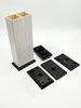 KIT DE ANCLAJE GIRATORIO - PLÁSTICO - 100×50 MM - SET 4 PCS