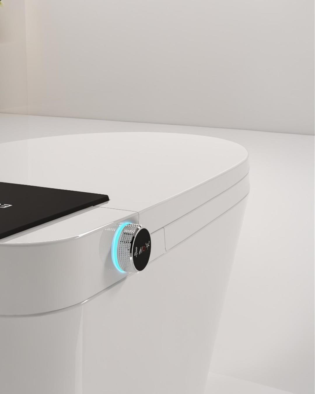 INODORO INTELIGENTE DE PISO CON BIDET, SECADO Y CONTROL REMOTO 680X420X470MM S-TRAP 300MM 945E-WC