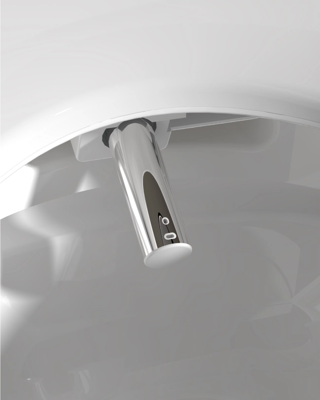 INODORO INTELIGENTE DE PISO CON BIDET, SECADO Y CONTROL REMOTO 680X420X470MM S-TRAP 300MM 951E-WC