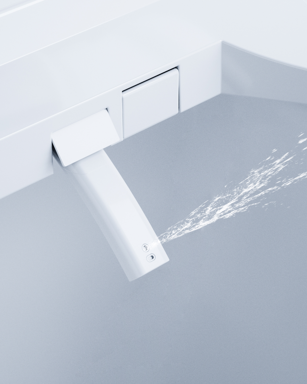 ASIENTO INTELIGENTE TIPO V CON BIDET, SECADO Y CONTROL MULTIFUNCIÓN 515X450X115MM Y01VVV-ST