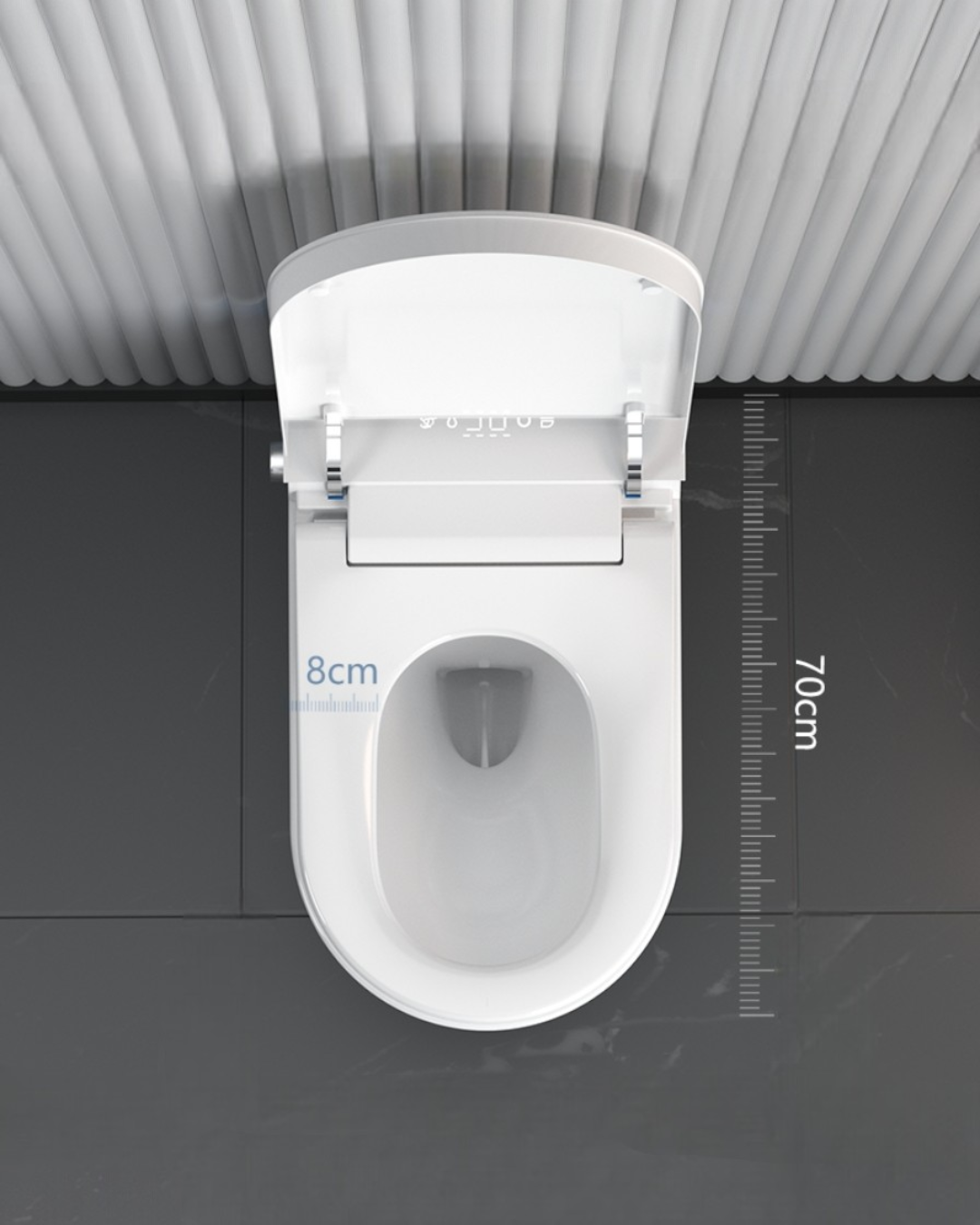 INODORO INTELIGENTE - 700*395*445 / 300MM - VERSIÓN ESTÁNDAR/BÁSICA - 311A/B