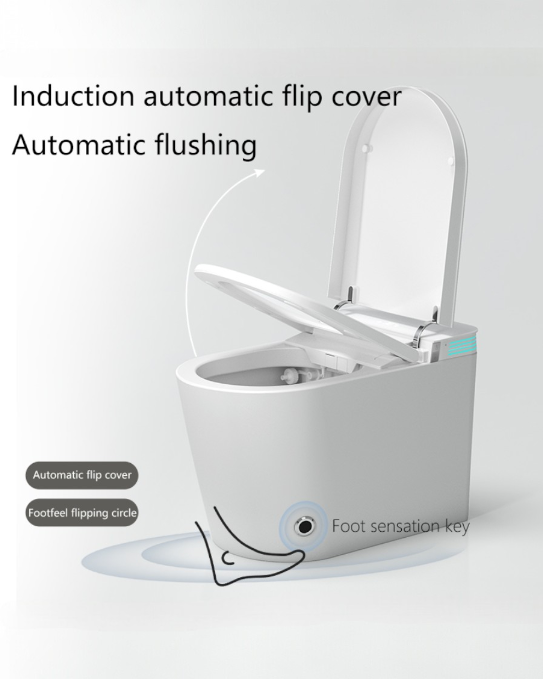 INODORO INTELIGENTE - 700*395*445 / 300MM - VERSIÓN ESTÁNDAR/BÁSICA - 311A/B
