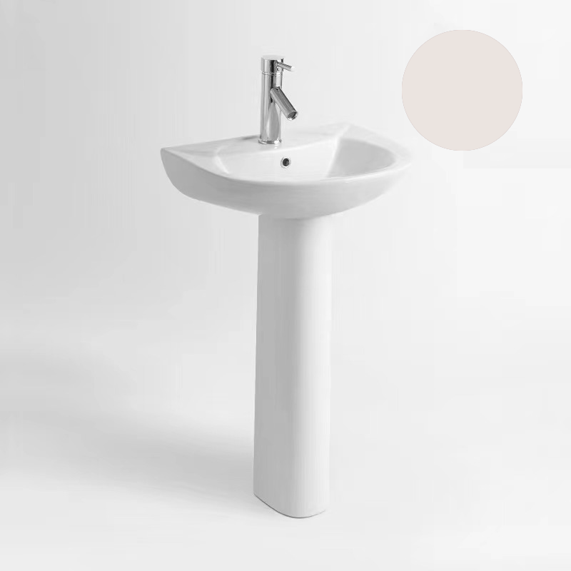 White toilet with two symphonic pieces
