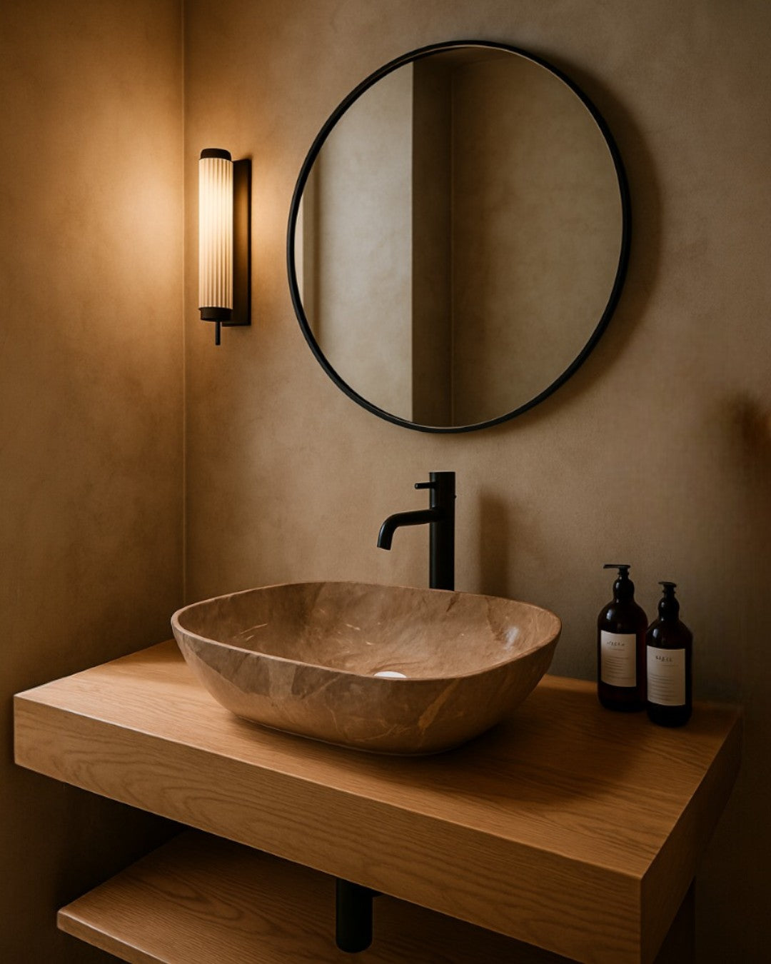 LAVAMANO DE PORCELANA VITRIFICADA - 455*320*135MM - 9002