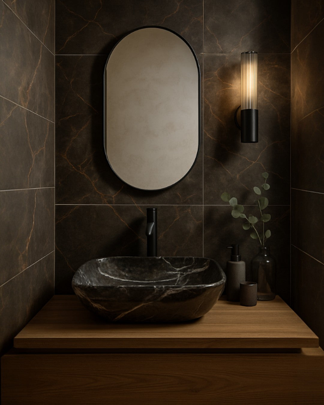 LAVAMANO DE PORCELANA VITRIFICADA - 455*320*135MM - 9007