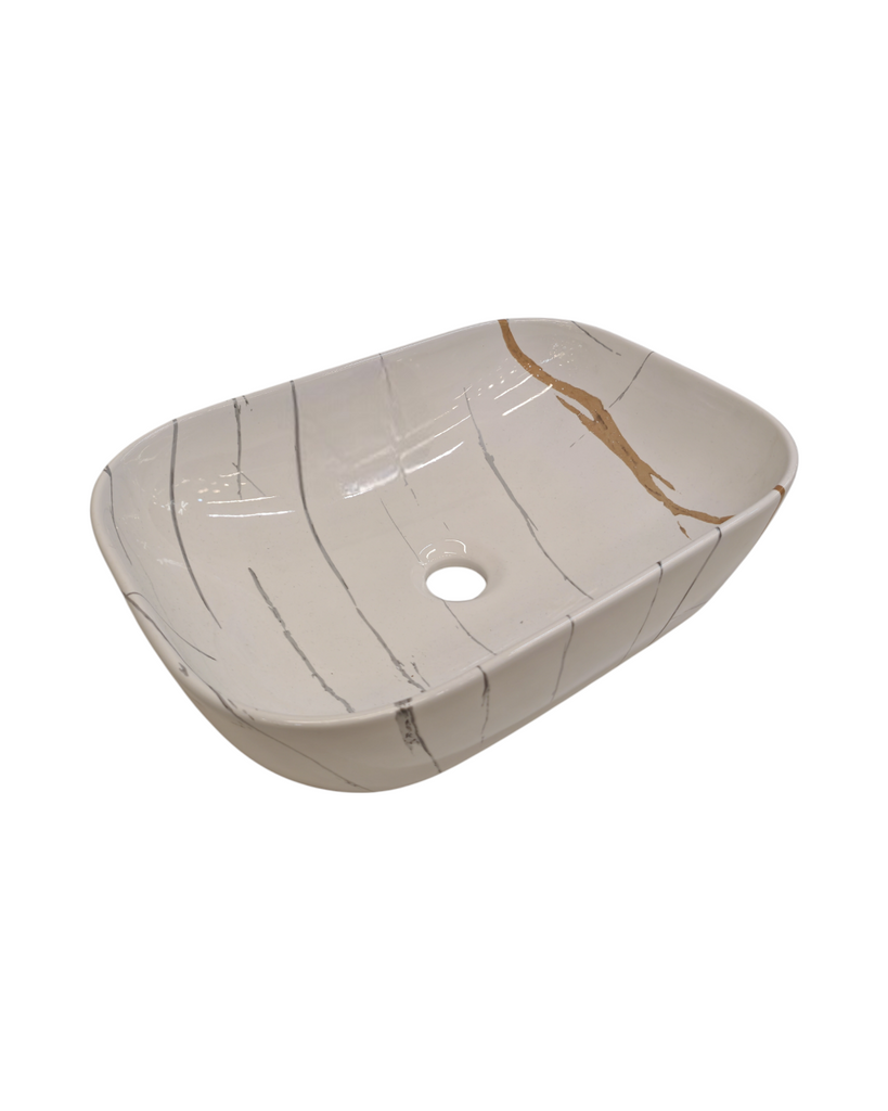 LAVAMANO DE PORCELANA VITRIFICADA - 455*320*135MM - 9009