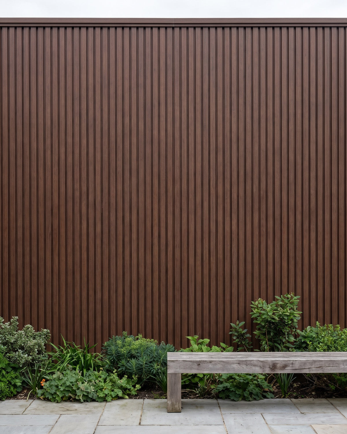 LÁMINA WPC ACANALADA EXTERIOR 2900×218×24.5MM | MODELO 99201 | ELM | BOLSA 2 PIEZAS