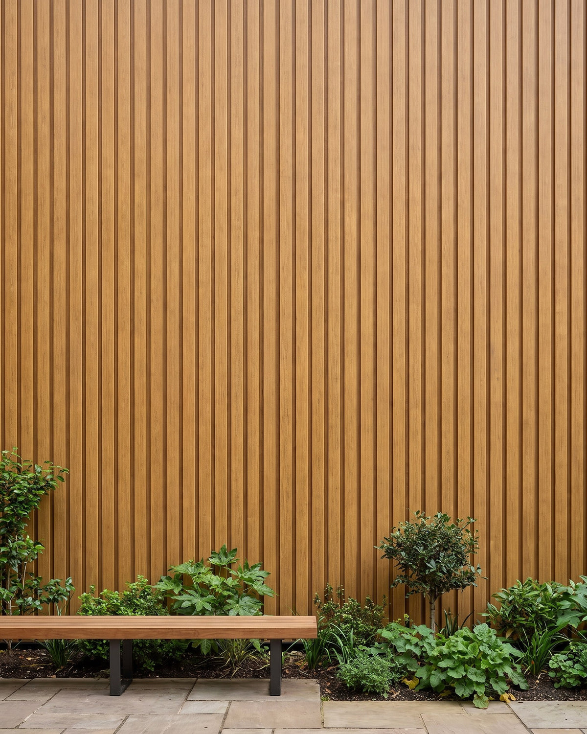 LÁMINA WPC ACANALADA EXTERIOR 2900×218×24.5MM | MODELO 99201 | TIMBER | BOLSA 2 PIEZAS